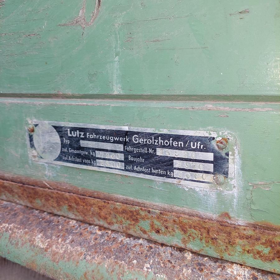 Gebraucht 2-Achs Anhänger 3-Seitenkipper