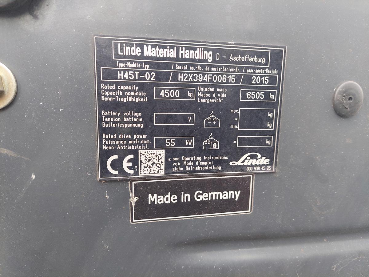 Gebraucht Linde H45 EVO Gasstapler