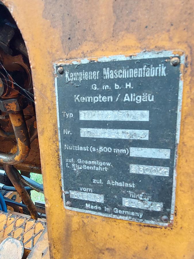 Gebraucht Fendt Geländestapler