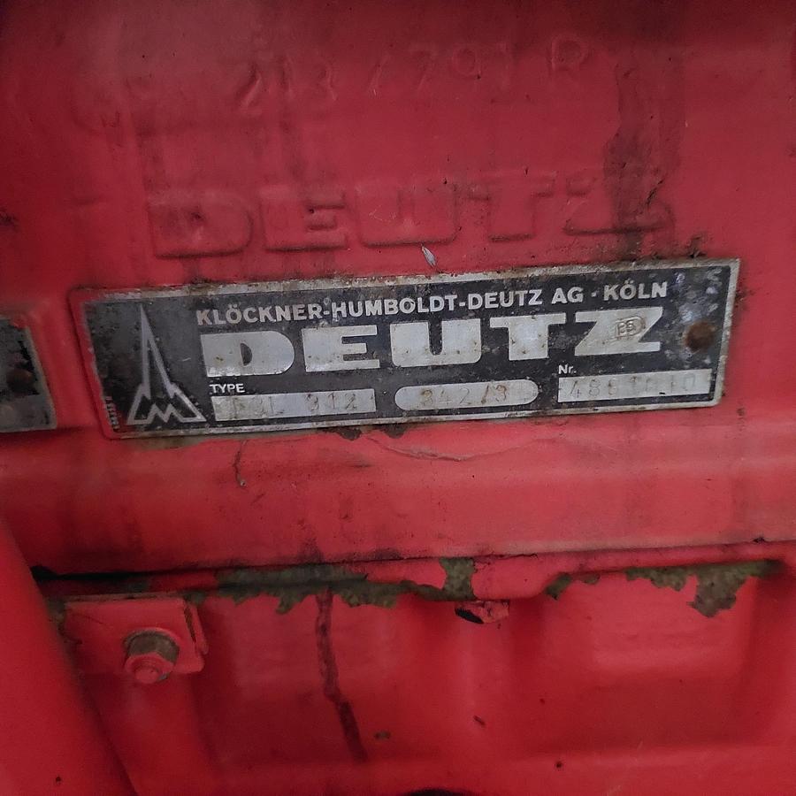 Gebraucht Deutz Motor 3-Zylinder für Mähdrescher