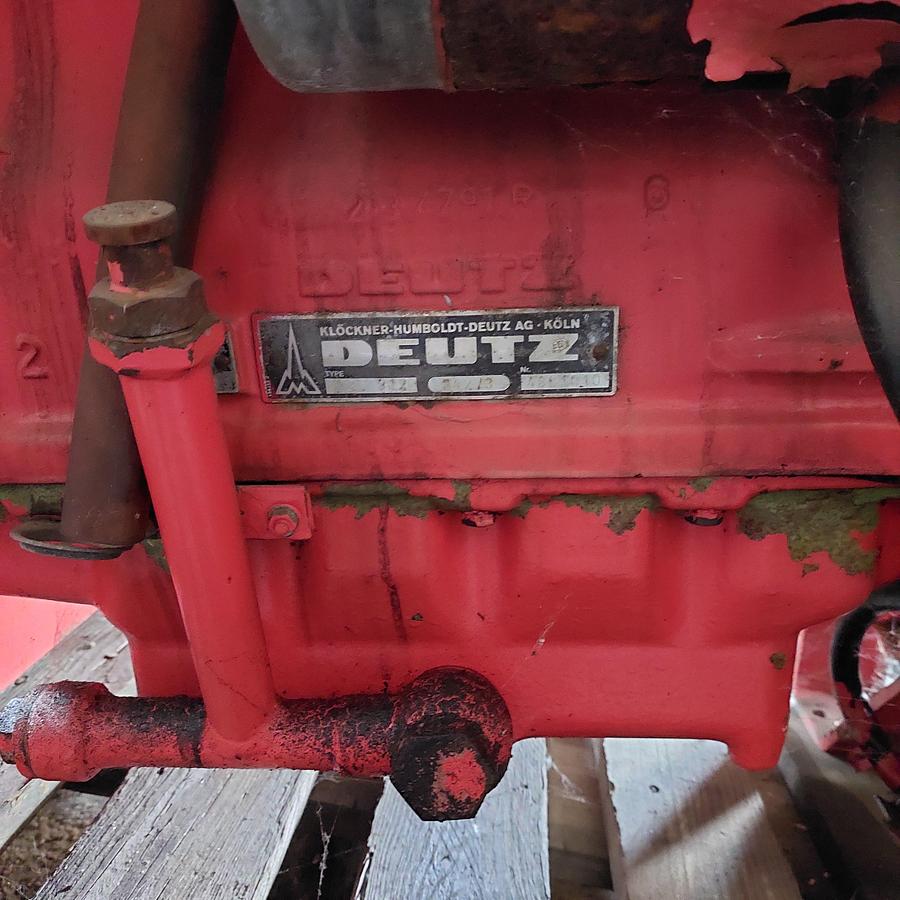 Gebraucht Deutz Motor 3-Zylinder für Mähdrescher