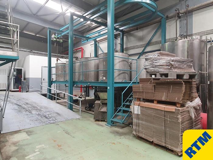 Used COMPLETE FACTORY for the manufacture of Concentrated Juice & Candied Fruit