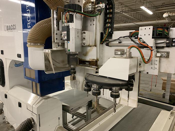 Used BACCI MASTER/CUT CNC BANDSAW WITH ROUTER UNIT