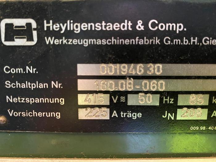Used 1982 Heylingenstaedt Heynumat 21U CNC Lathe