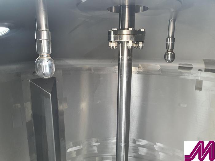 Used Briggs 10,000 Litre Stainless Steel Jacketed & Insulated Mixing Tank