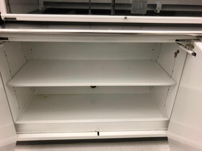 Used FISHER HAMILTON 8' SafeAire Fume Hood, Combo Sash