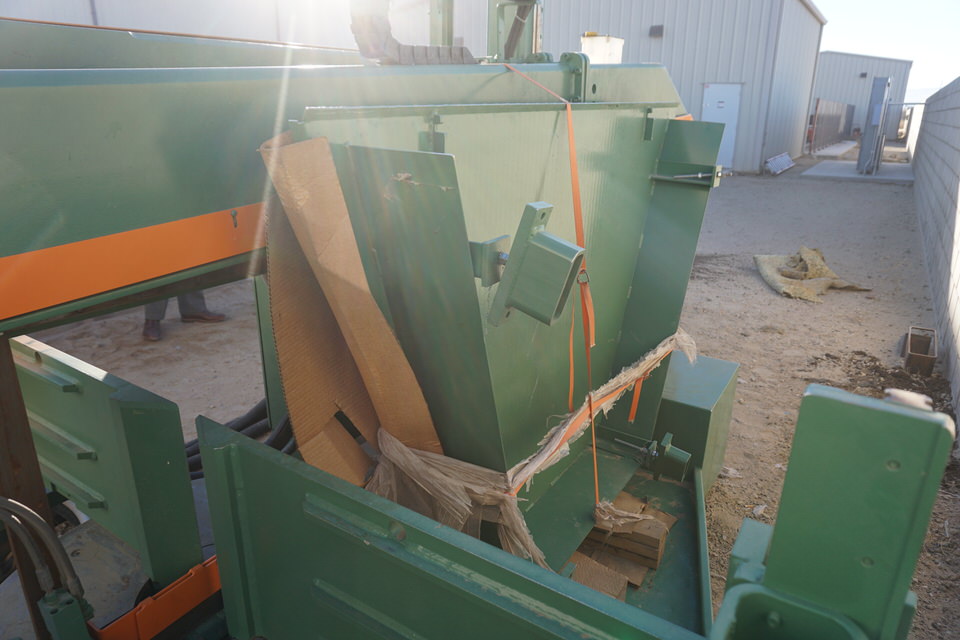 Used 2018 PEDDINGHAUS 1100-510 DOUBLE MITRE SAW