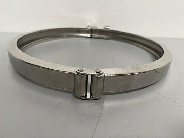 Used Double-Pin Heavy Duty Stainless Steel 10" Clamps