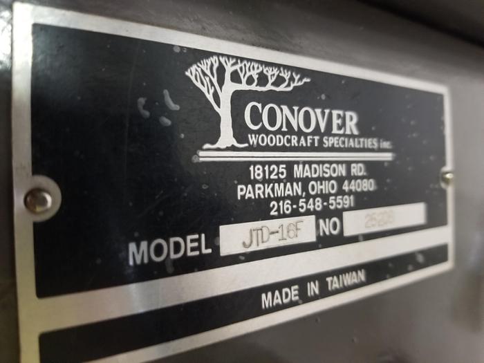 Used Conover Woodcraft JTD-16 Drill Press