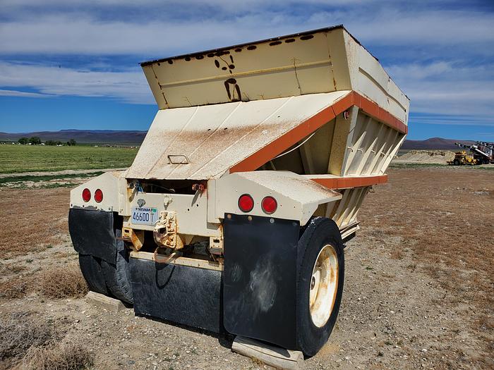 Used Belly Dump Trailer Pup - Pivot Track Filler