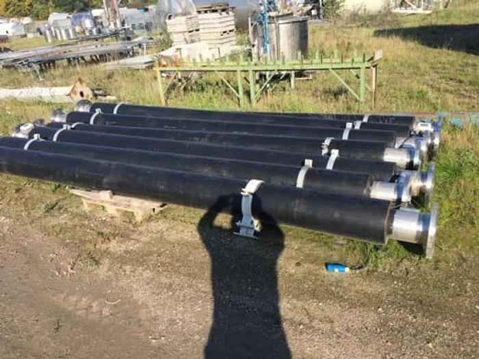 8 "insulated stainless steel pipes