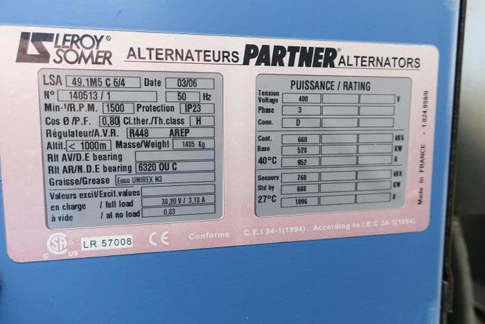 Usato 2003 MTU KVA: 650