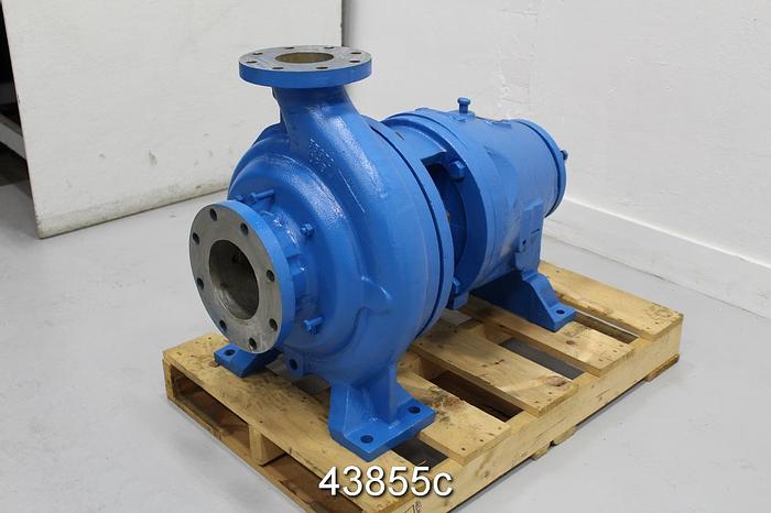 Used Goulds 3175 4x6x14 Pump, Stainless Steel Casing, 2-Vane Stainless Steel Impeller #43855