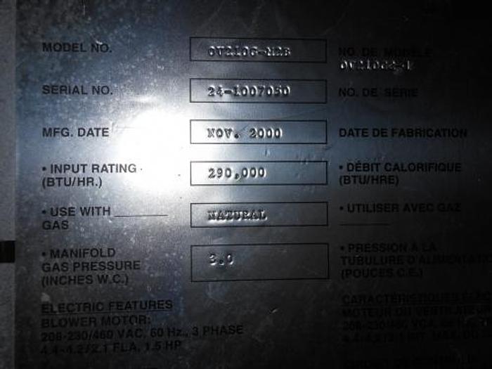 BAXTER OV210G-M2B DOUBLE RACK GAS OVEN