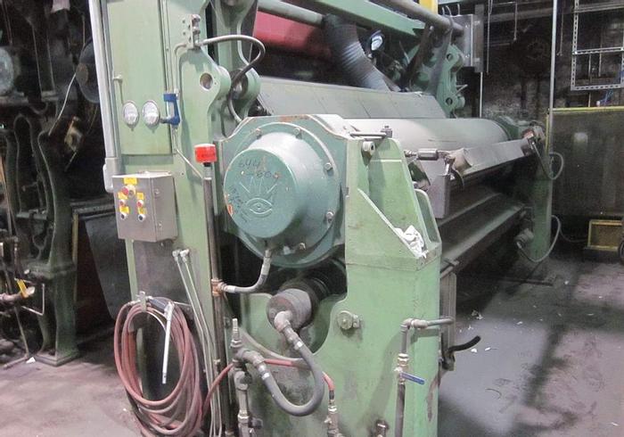 Used 118" (3.00M) FARREL KUSTERS 2 ROLL CALENDAR STACK 1000 PLI (PM 4)