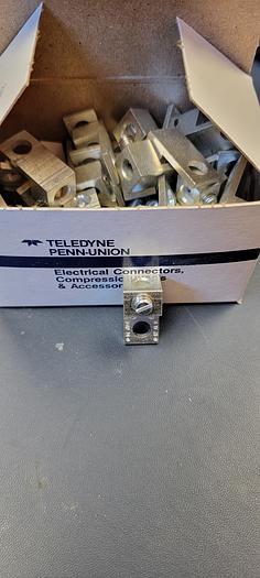 NEW LA-6  ALUMINUM SOLDERLESS LUGS 50QTY 785037-44608, 1/4" (101)