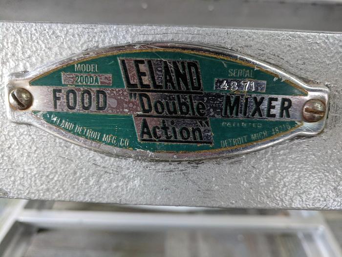 Used Leland 200DA Paddle Mixer