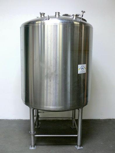 Used Feldmeier 600 Gallon Stainless Steel Insulated Holding Tank w/ Center Drain