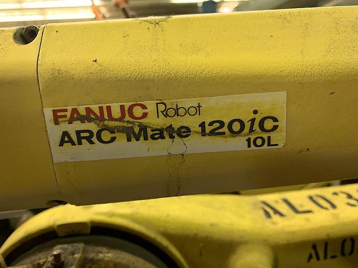 Used 2011 FANUC ARCMATE 120iC/10L 6 AXIS CNC MIG WELDING ROBOT WITH R30iA CONTROLLER (SEVERAL AVAILABLE)