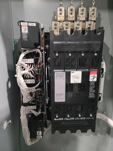 Used Emerson Power Transfer Station with Asco Transfer Switch and PLC 208V 3 Phase