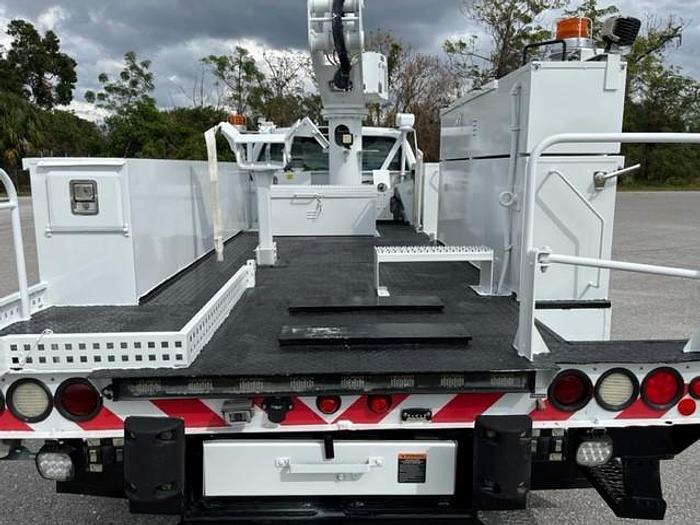 Used Altec AT40-MH, 45 ft, Articulating & Telescopic Material Handling Bucket Boom on 2016 Ford F550 Reg Cab Utility Truck - C34696