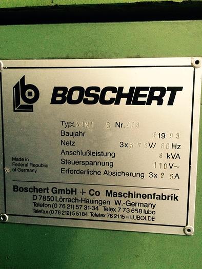 Used 1993 Boschert Mini S Variable Angle Notcher #1562