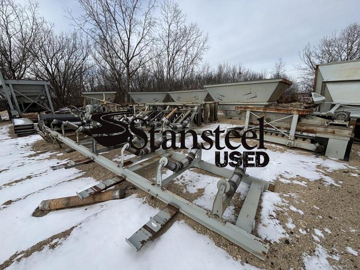 Used Stationary Six (6) Bin Cold Feed System