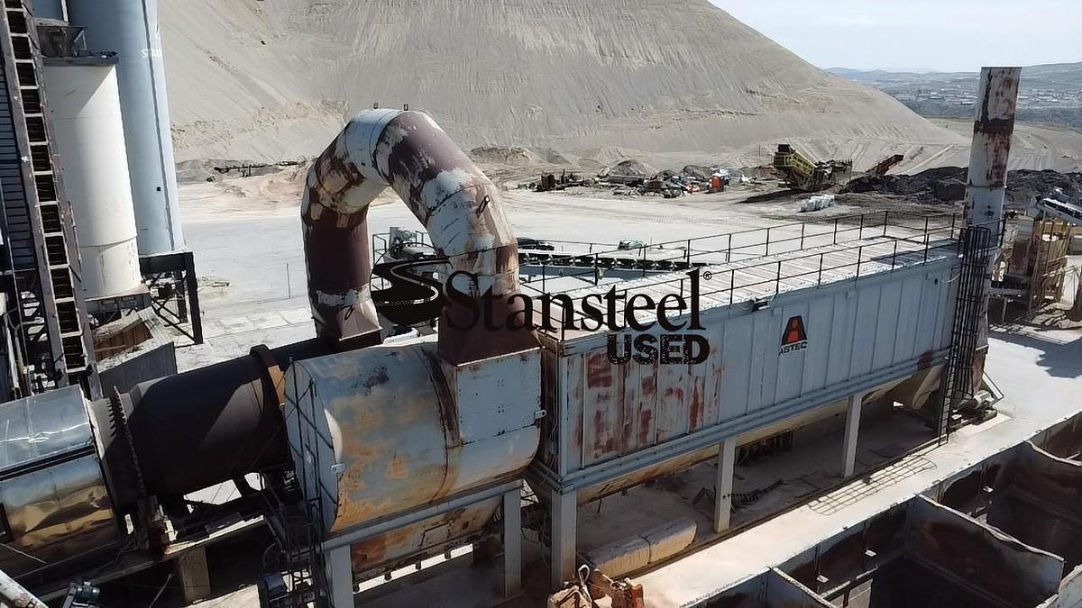 Used Astec 87,000 ACFM Stationary Pulsejet Baghouse