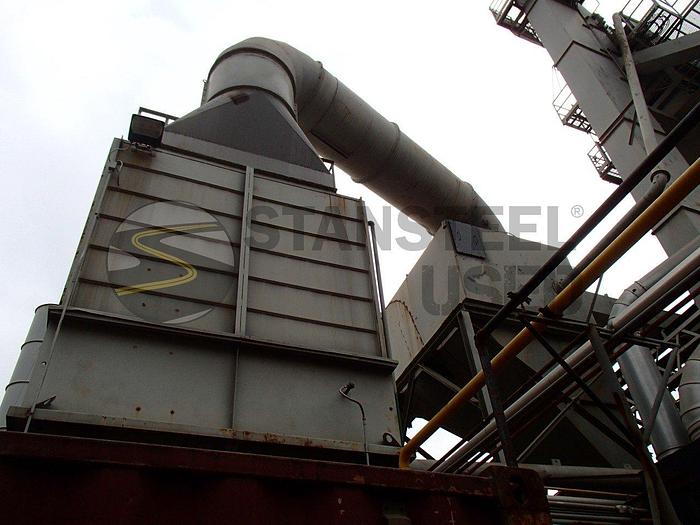 Used Stationary Baghouse Nominal 64,000 ACFM
