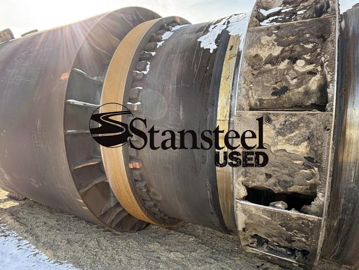 Used Cedarapids E-500 Stationary Counterflow Drum w/ Burner