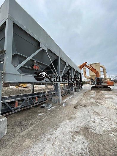 Used Stationary (4) Four Bin Cold Feed System