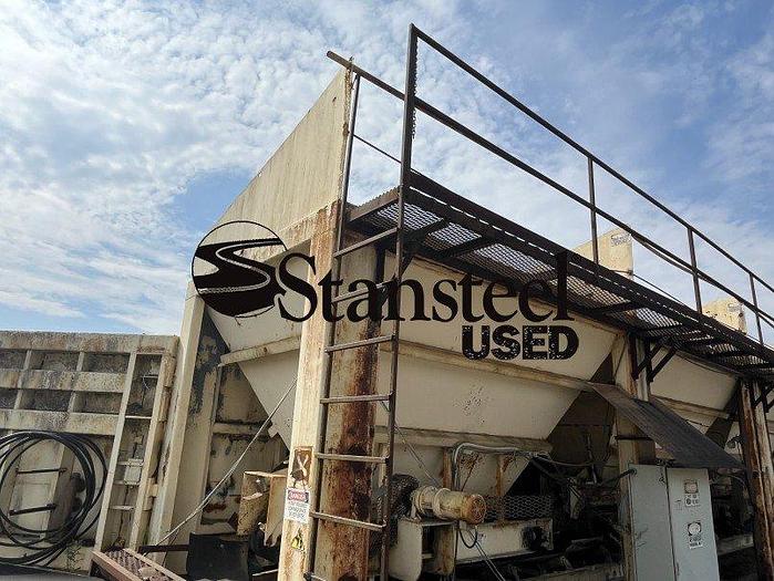 Used Stationary (6) Six Bin Cold Feed System