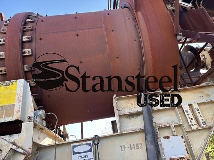 Used Cedarapids Stationary Parallel Flow Drum