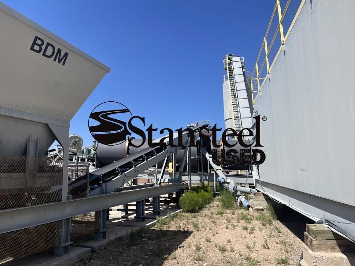 Used BDM 200TPH Portable Parallel Flow Drum Plant