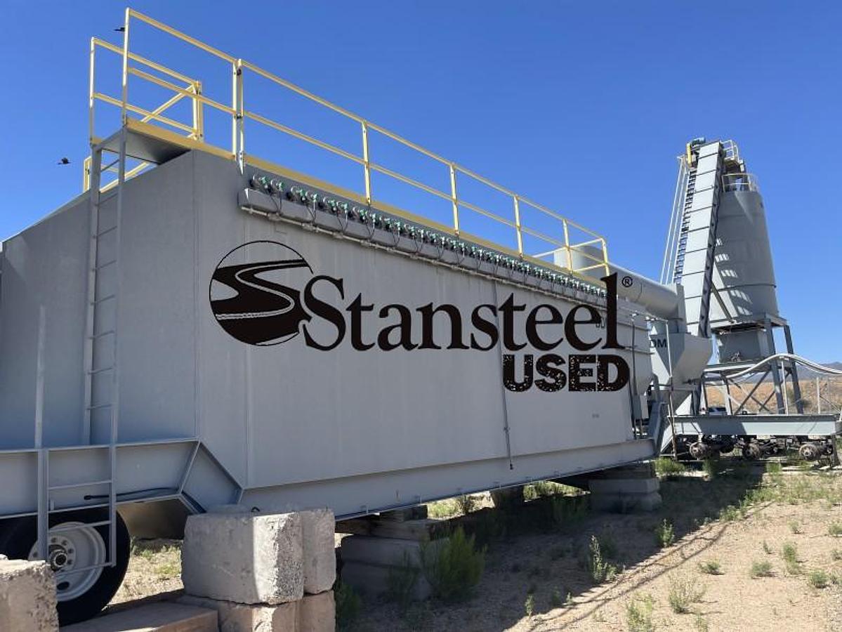 Used BDM 200TPH Portable Parallel Flow Drum Plant