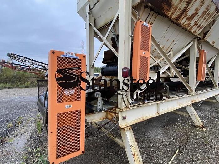 Used Astec 9' x 11' Five (5) Bin Stationary Cold Feed System