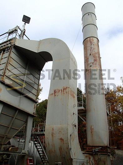 Used Stationary Baghouse Nominal 64,000 ACFM