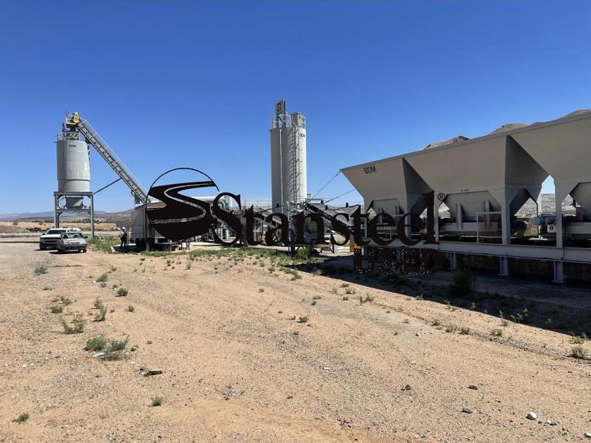 Used BDM 200TPH Portable Parallel Flow Drum Plant