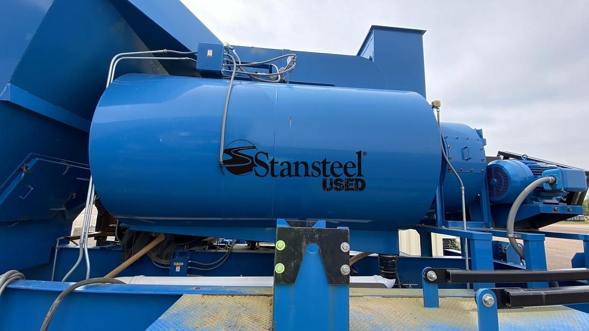 Used ADM Portable Parallel Flow Drum Mix Plant