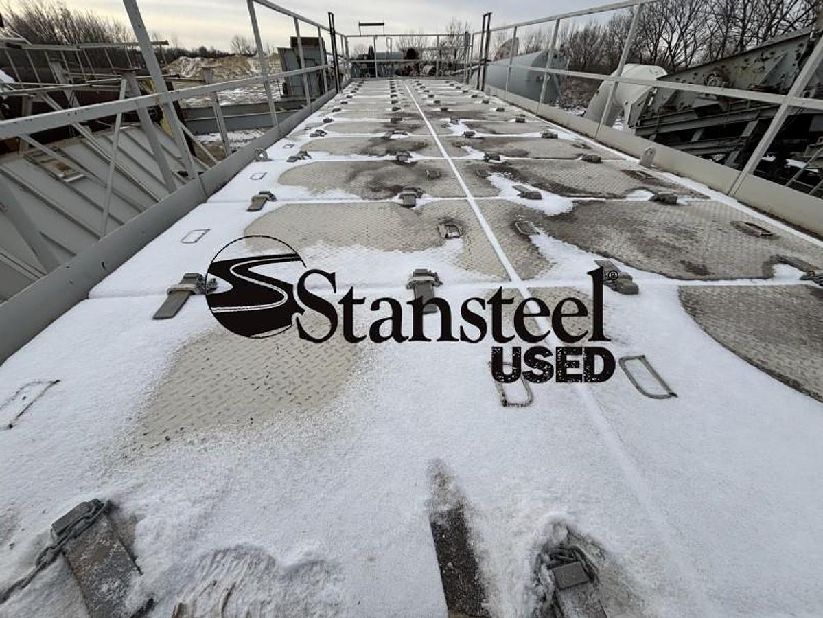 Used Iowa Parts 85,000 ACFM Stationary Pulsejet Baghouse