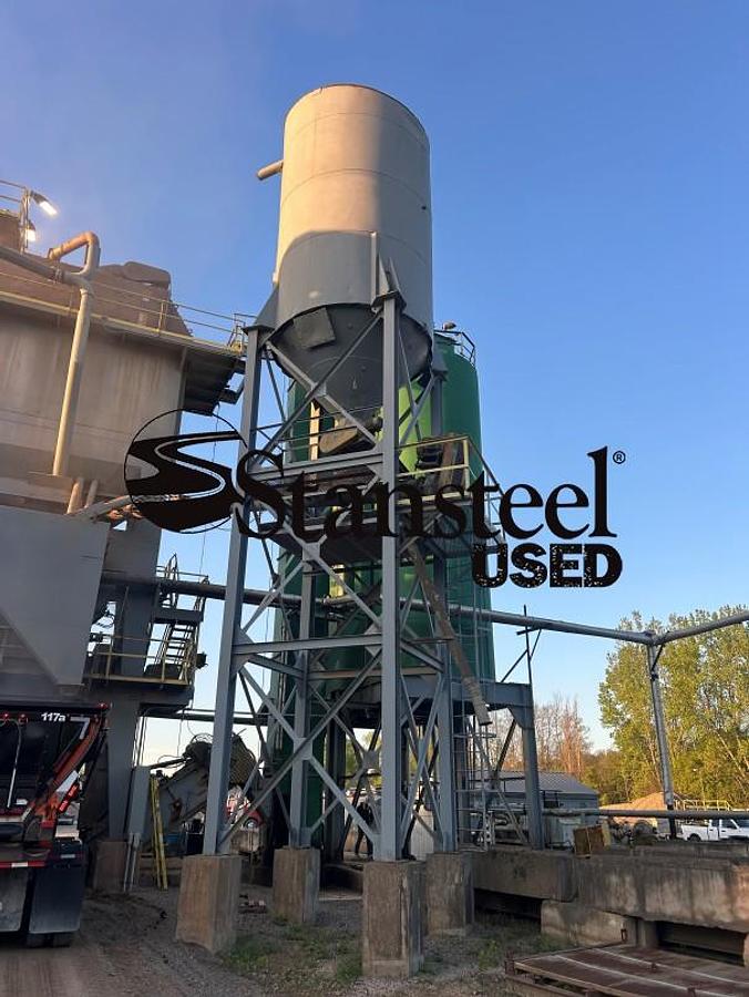 Used 350 BBL Stationary Dust Silo