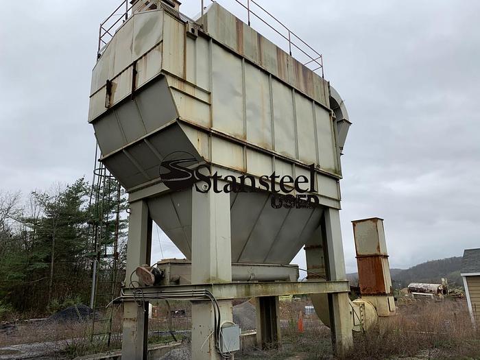 Used H & B® 45,000 ACFM Stationary Pulsejet Baghouse