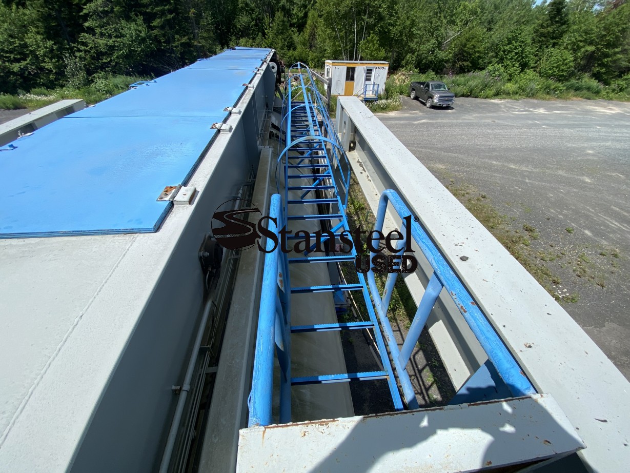 Used Gencor® 75 Ton Portable Self Erect Silo