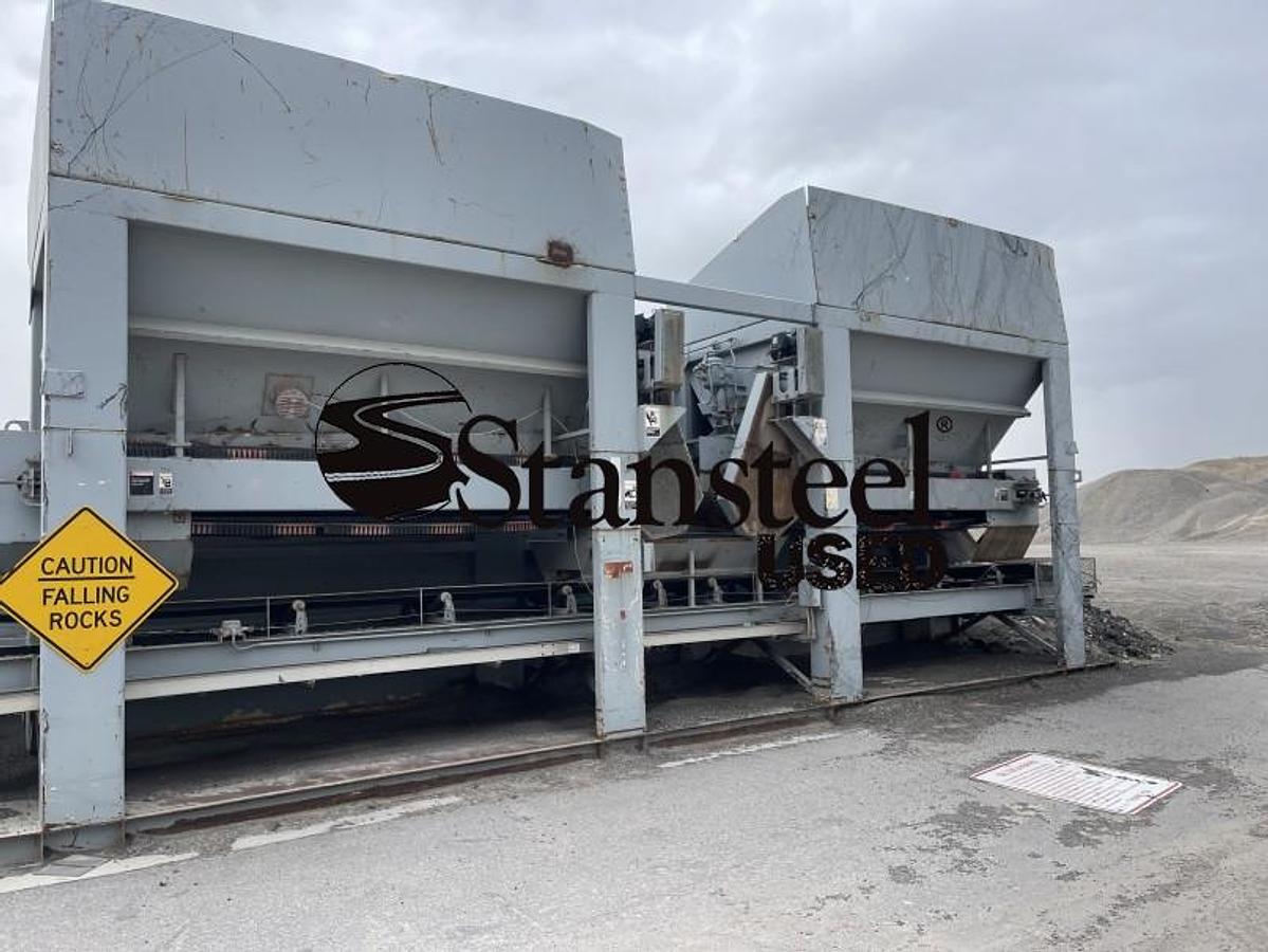 Used Astec Dual Bin 9' x 15' Stationary Recycle System