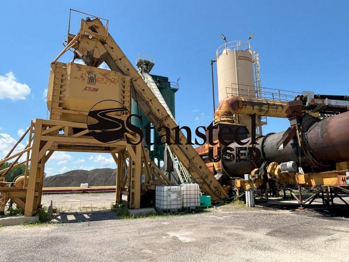 Used CMI 300TPH Portable Parallel Flow Drum Plant