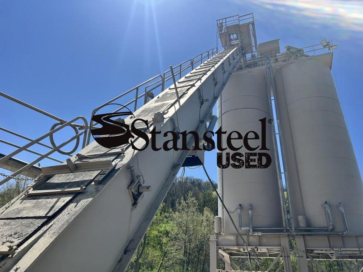 Used Stationary 250TPH Parallel Flow Drum Plant