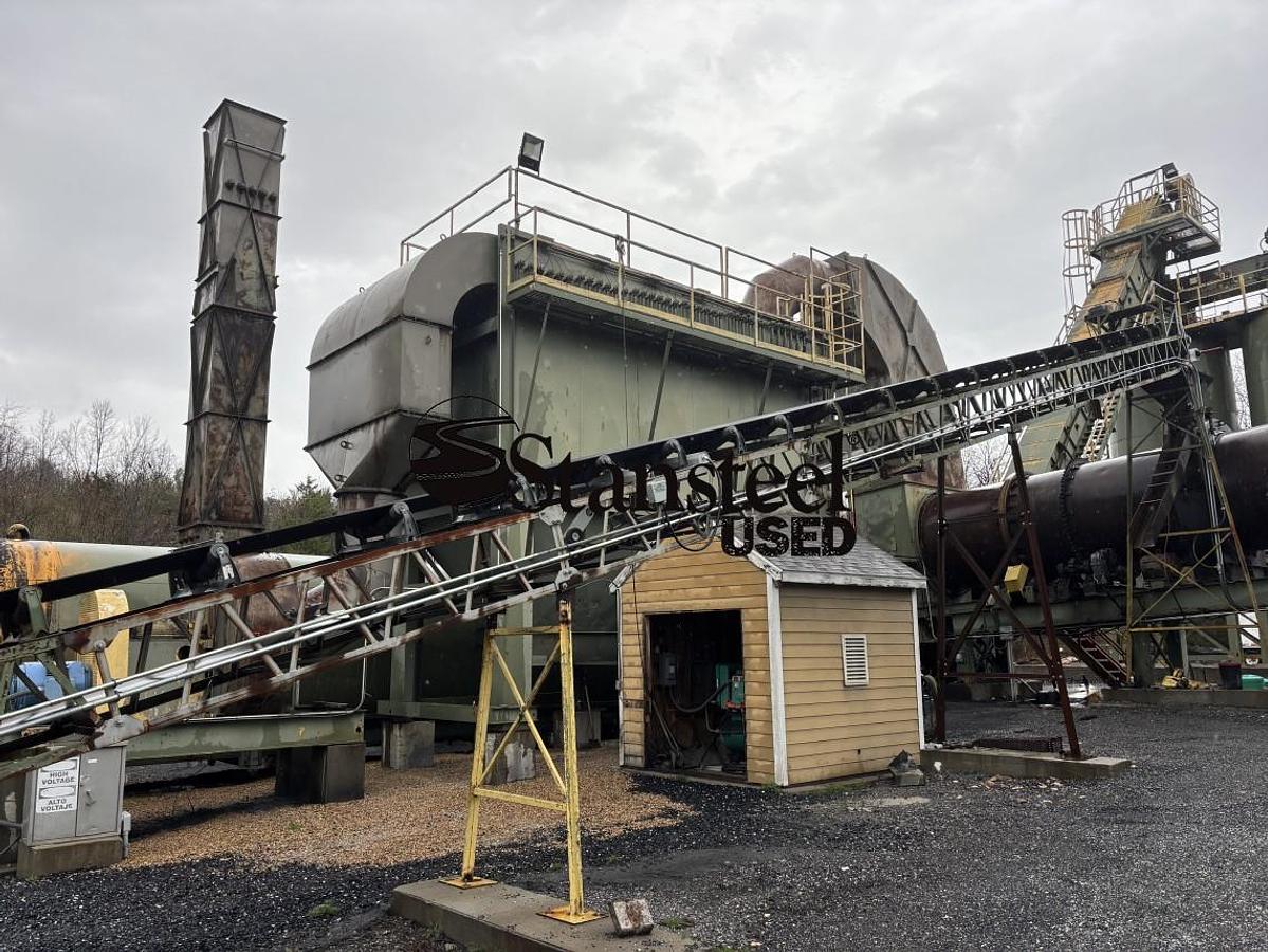 Used CMI Stationary Parallel Flow Drum Plant