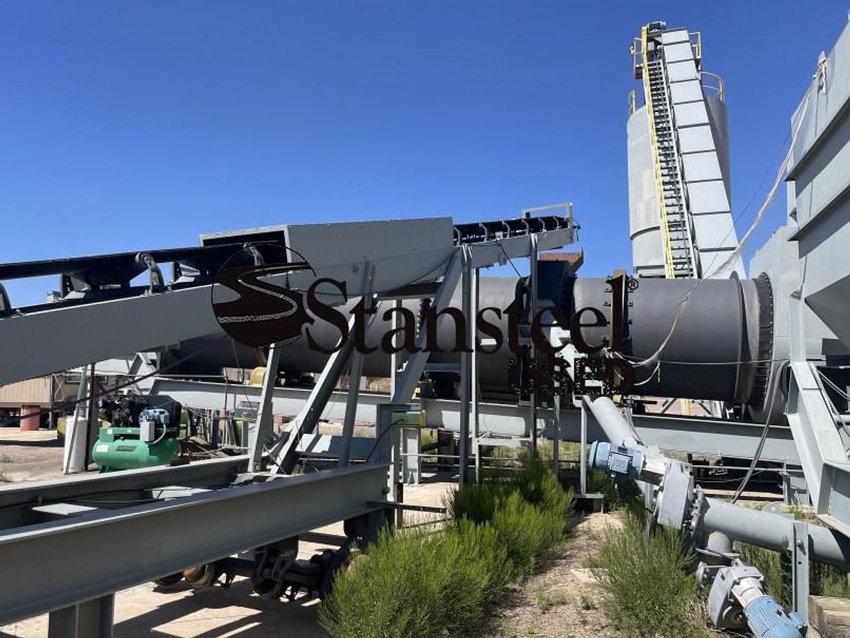 Used BDM 200TPH Portable Parallel Flow Drum Plant