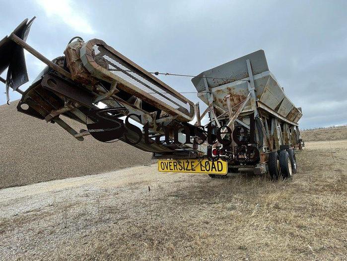 Used Kolberg Four (4) Bin Portable Cold Feed System