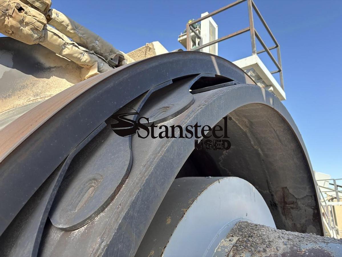 Used Astec® Double Barrel Stationary Counter Flow Drum